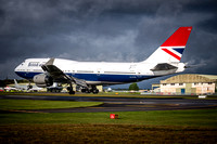 British Airways 747 ,Cotswold Airport