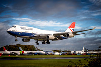 British Airways 747 ,Cotswold Airport